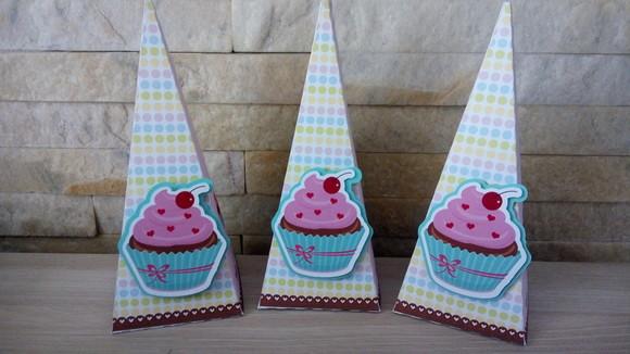 Caixa Cone Confeitaria