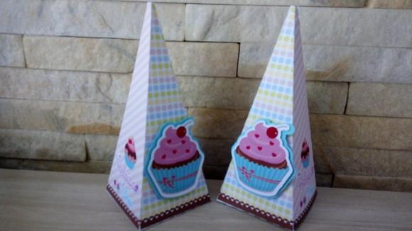 Caixa Cone Confeitaria