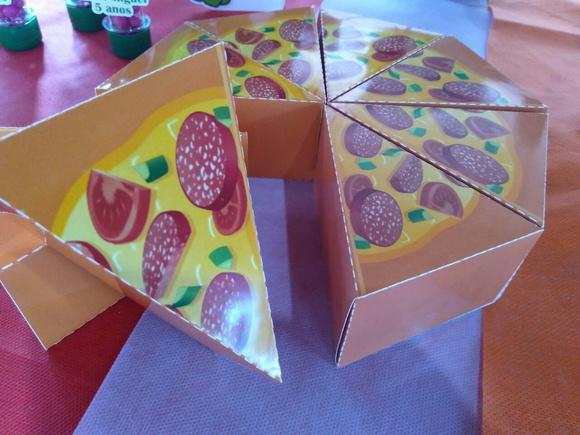 Caixa Fatia de Pizza