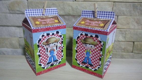 Caixa Milk Fazendinha