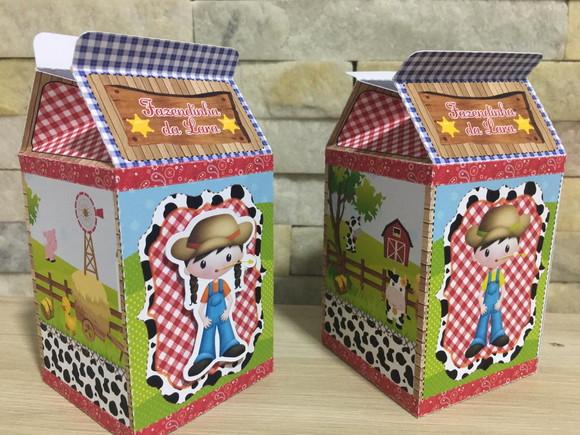 Caixa Milk Fazendinha