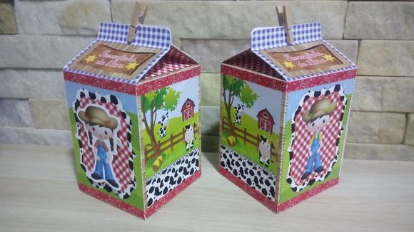 Caixa Milk Fazendinha