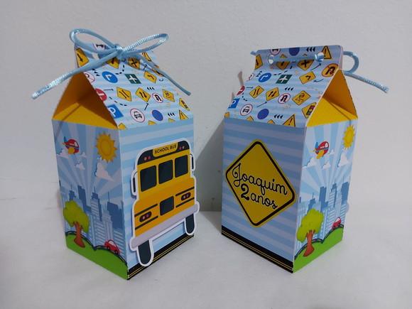 Caixa Milk Meios de Transporte