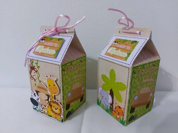 Caixa Milk Safari