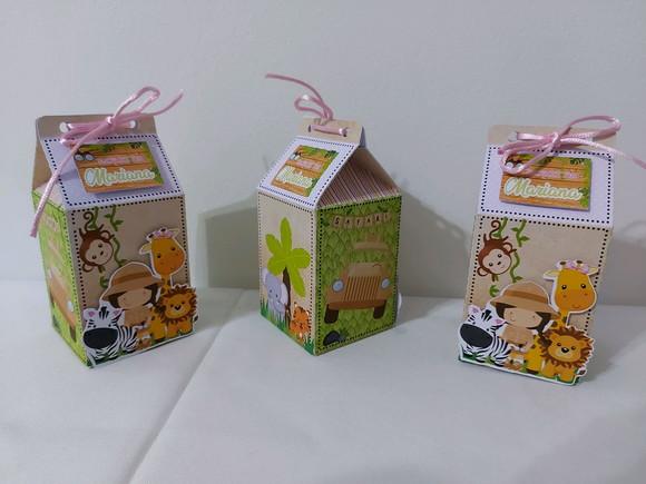 Caixa Milk Safari