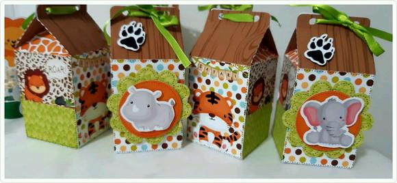 Caixa Milk Safari