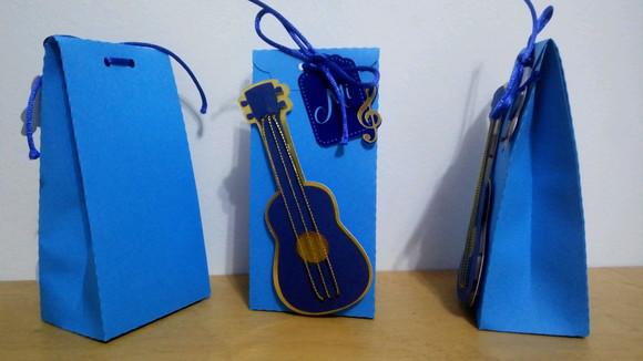 Caixa Sacolinha Música