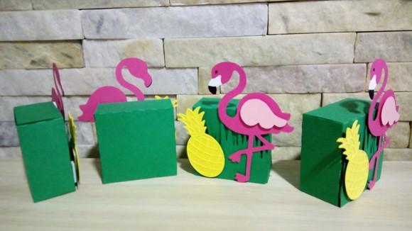 Caixa Tropical/flamingo
