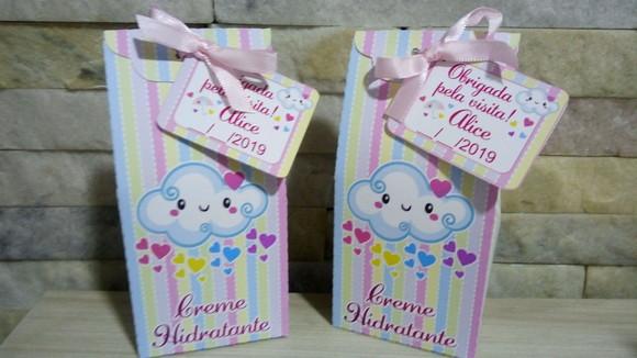 Caixinha com Hidratante Chuva de Amor