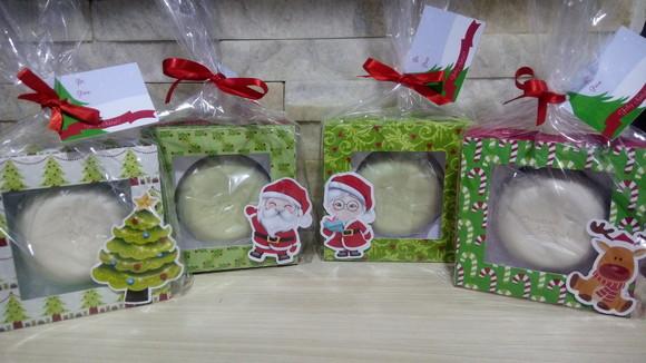 Caixinha de Natal com Sabonete