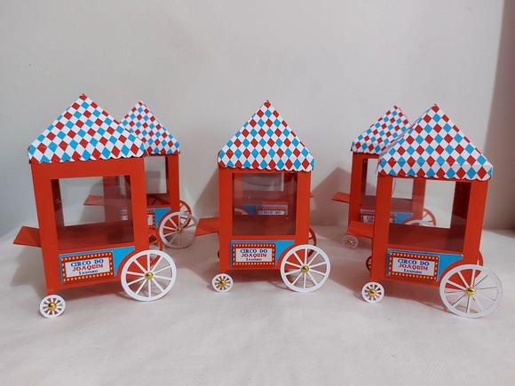 Carrinho de Pipoca Circo