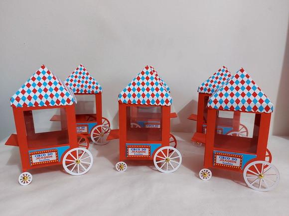 Carrinho de Pipoca Circo