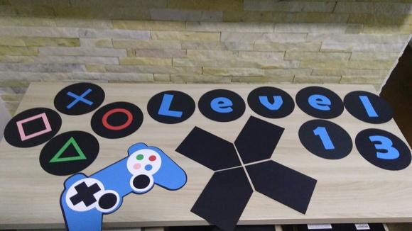 Decoração Vídeo Game
