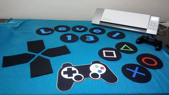 Decoração Vídeo Game