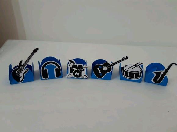 Forminhas para Doces Instrumentos Musicais