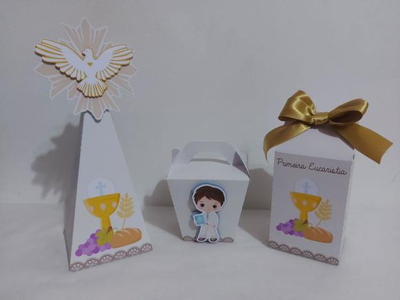 Kit 15 Caixas Primeira Eucaristia