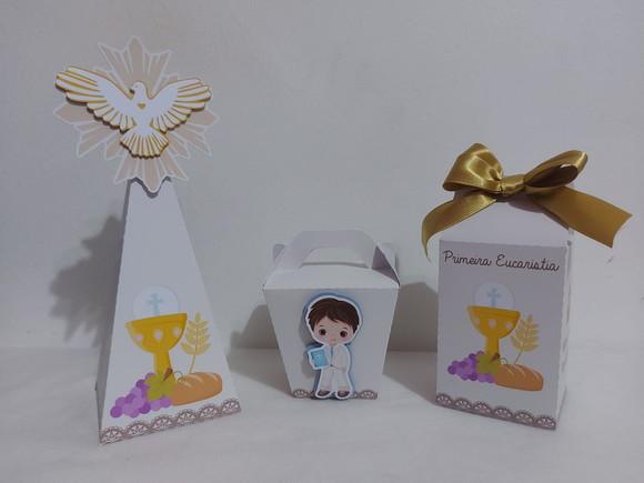 Kit 15 Caixas Primeira Eucaristia