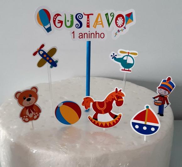 Kit É Só Um Bolinho Brinquedos