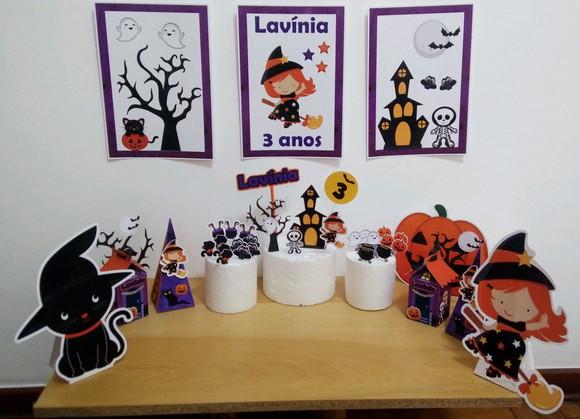 Kit É Só Um Bolinho Halloween
