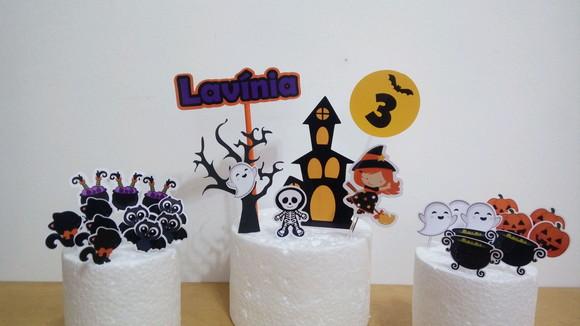 Kit É Só Um Bolinho Halloween