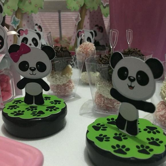 Latinha 3d Panda