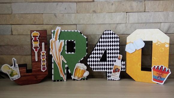 Letras 3d Boteco