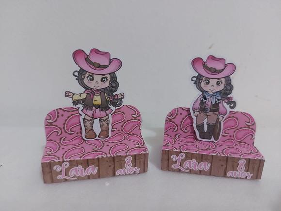 Porta Bis Duplo Cowgirl