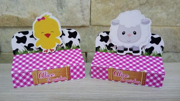 Porta Bis Duplo Fazendinha