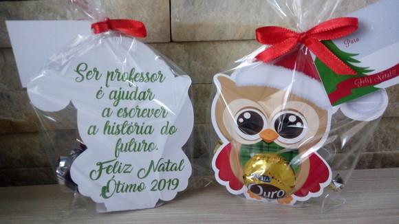 Porta Bombom de Natal