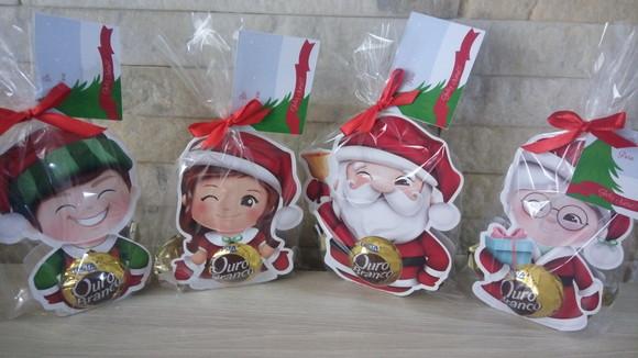 Porta Bombom de Natal