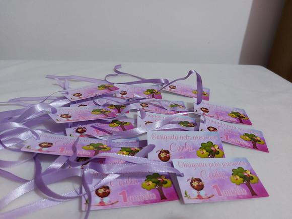 Tag de Agradecimento Jardim