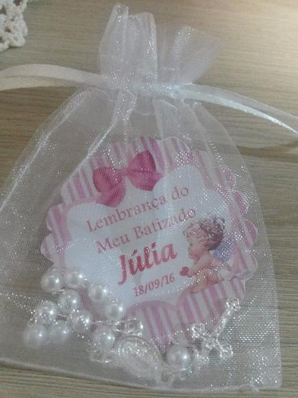 Terço no Saquinho de Organza