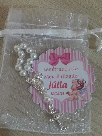 Terço no Saquinho de Organza