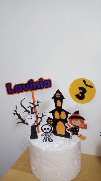 Topo de Bolo Bruxinha