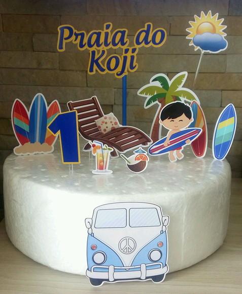 Topo de Bolo Praia