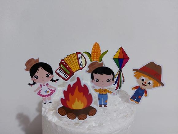 Topper Doces Arraia