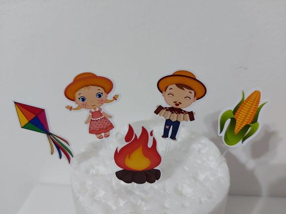 Topper Doces Arraia