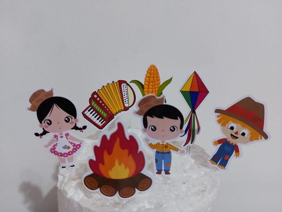 Topper Doces Arraia
