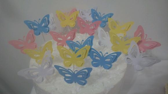 Topper Doces Borboletas