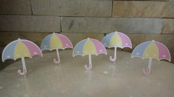 Topper Doces Chuva de Amor