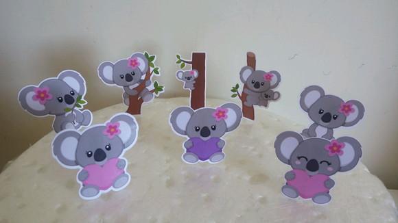 Topper Doces Coala