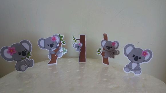Topper Doces Coala
