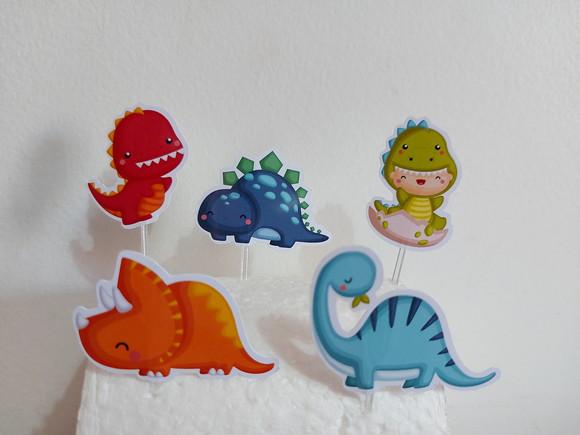 Topper Doces Dino Baby