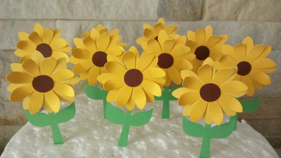 Topper Doces Girassol