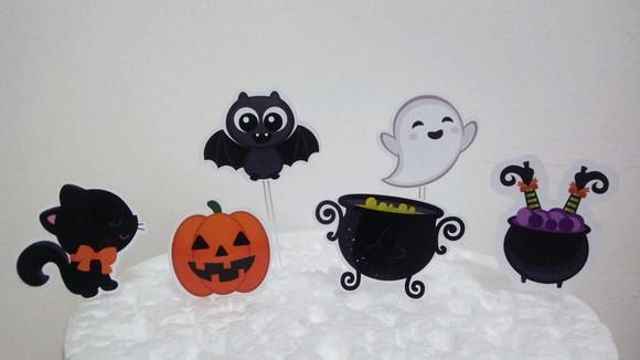 Topper Doces Halloween