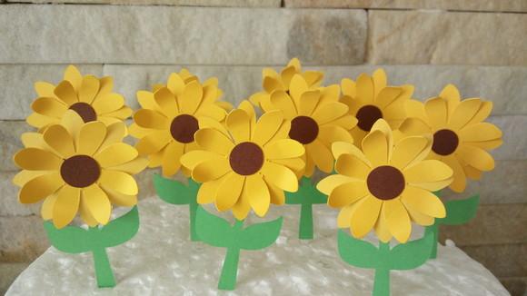Topper Doces Girassol