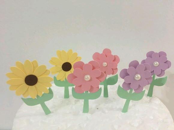 Topper Doces Flores