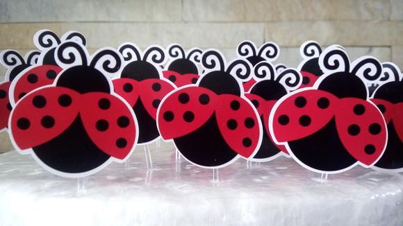 Topper Doces Joaninha