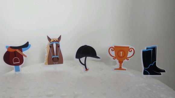 Topper Doces Hipismo