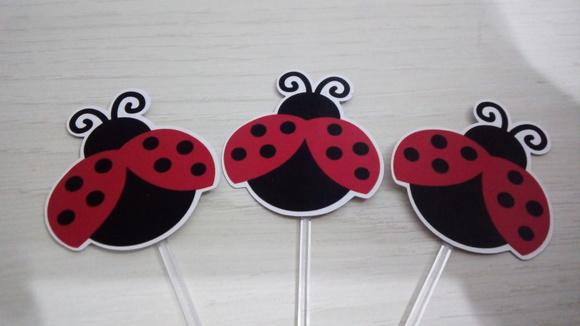 Topper Doces Joaninha